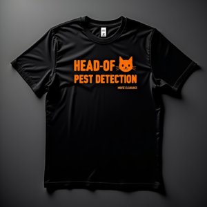 Head of Pest Detection T-Shirt
