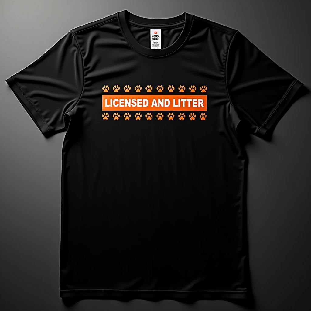 Licensed and Littered T-Shirt