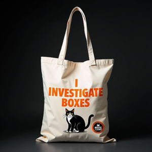 I Investigate Boxes Tote Bag