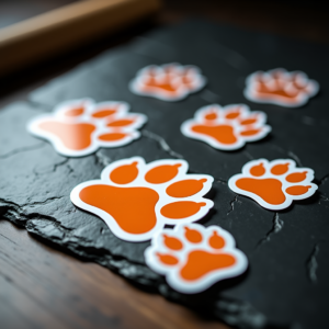 Paw Print Sticker Pack (6 stickers)